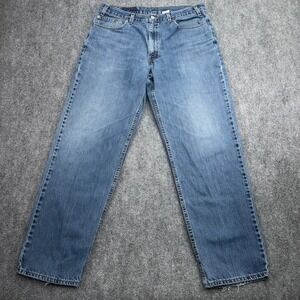 Vintage Levis 550 Jeans Mens 36x32 (Fits 35x31) Blue Relaxed Fit Denim USA Made